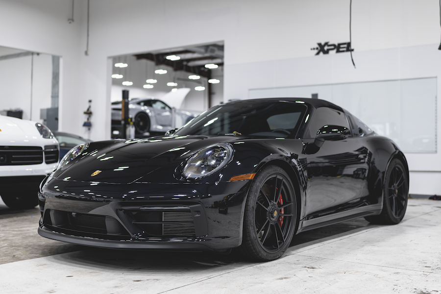 Ceramic coating application
